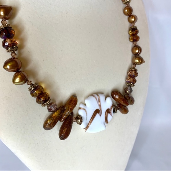 Originals by Andrea Jewelry - SOLD Artisanal handcrafted gemstone necklace